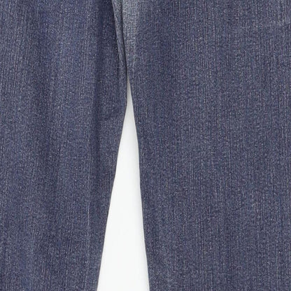 Fishbone Womens Blue  Denim Skinny Jeans Size 28 in L28 in