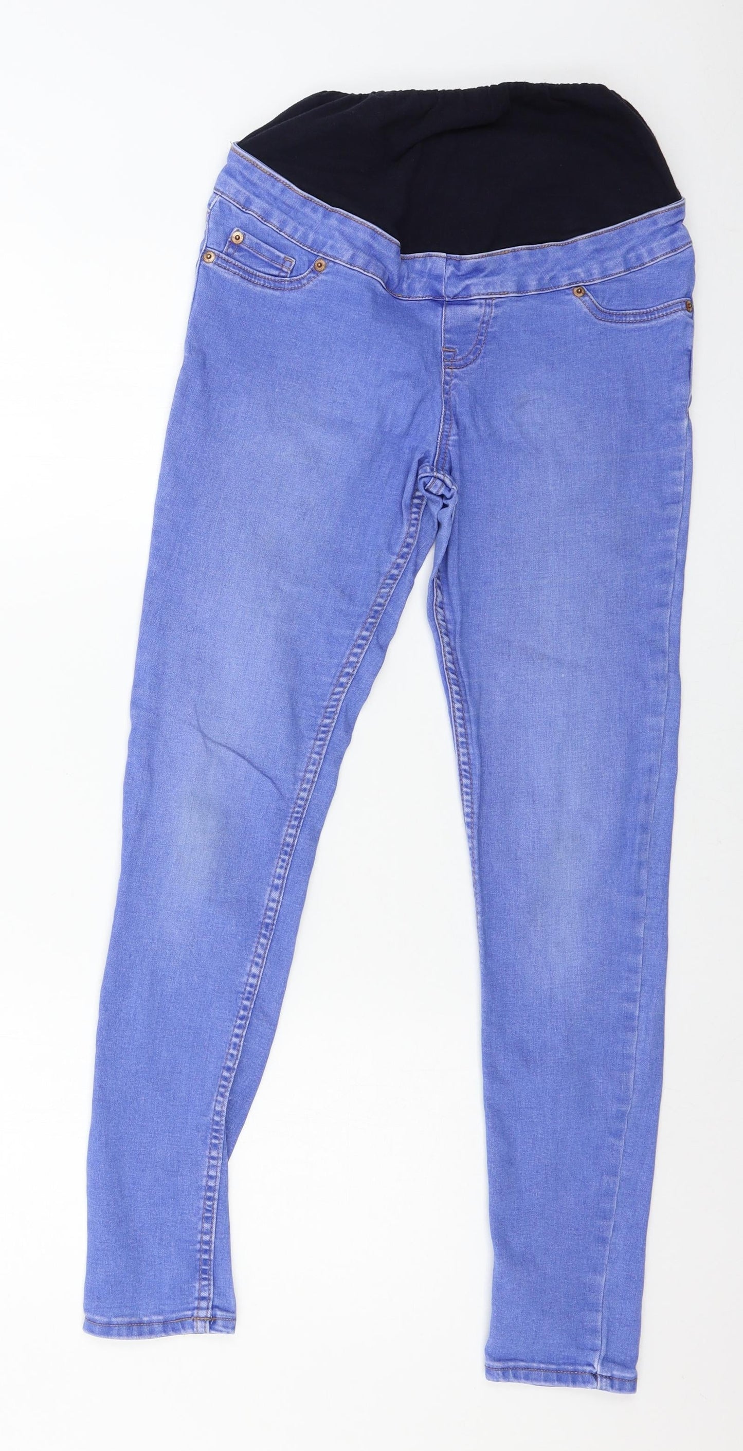 New Look Womens Blue  Denim Skinny Jeans Size 8 L27 in