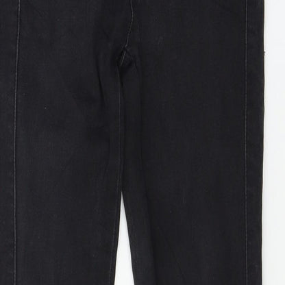 Womens UK Size 25 in Amisu Regular Fit Skinny Black Jeans