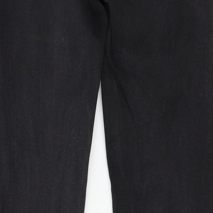 Womens UK Size 25 in Amisu Regular Fit Skinny Black Jeans