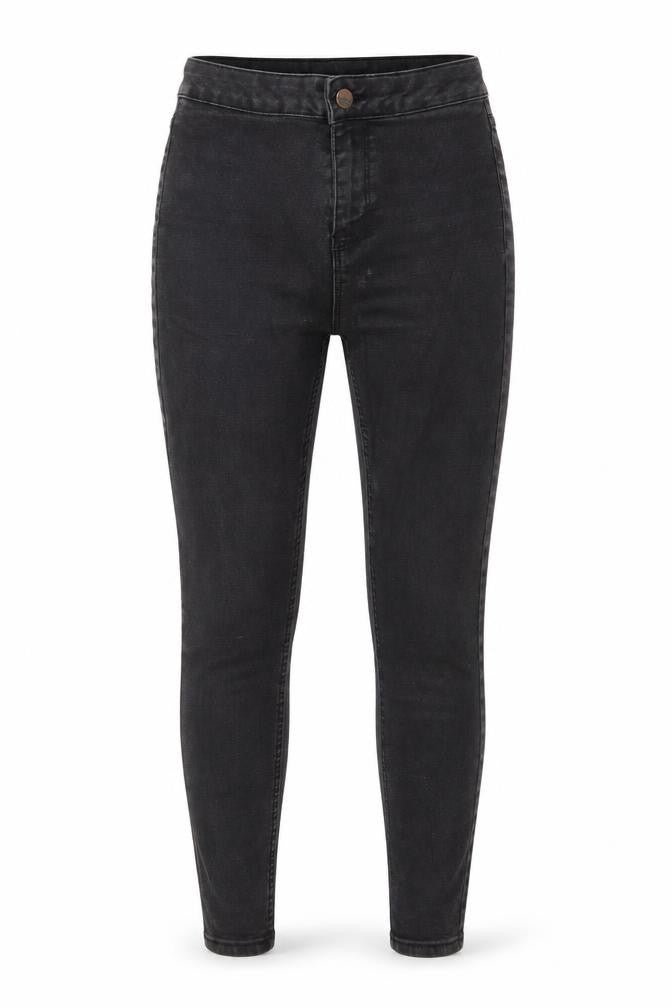 Womens UK Size 8 New Look Regular Fit Skinny Grey Jeans