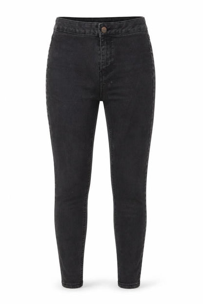 Womens UK Size 8 New Look Regular Fit Skinny Grey Jeans