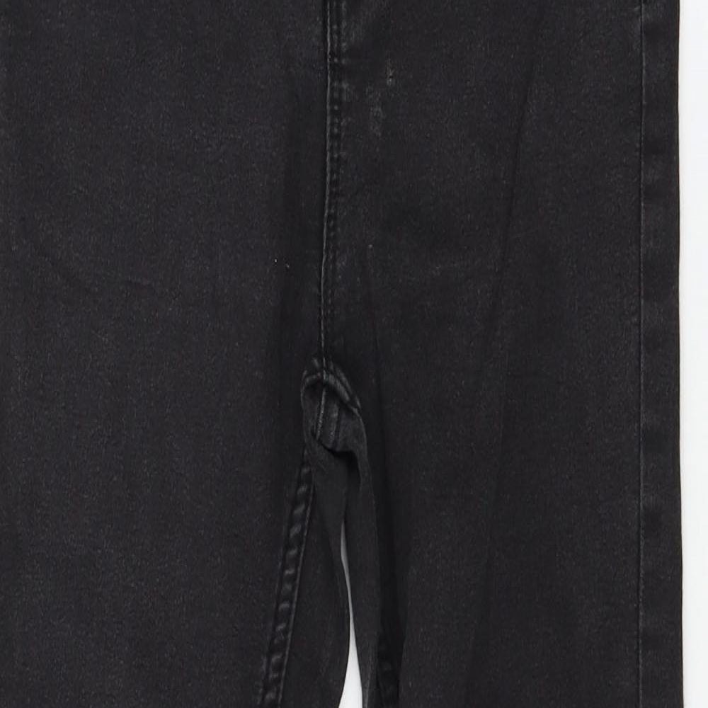 New Look Womens Grey  Denim Skinny Jeans Size 8 L23 in