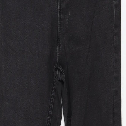 New Look Womens Grey  Denim Skinny Jeans Size 8 L23 in