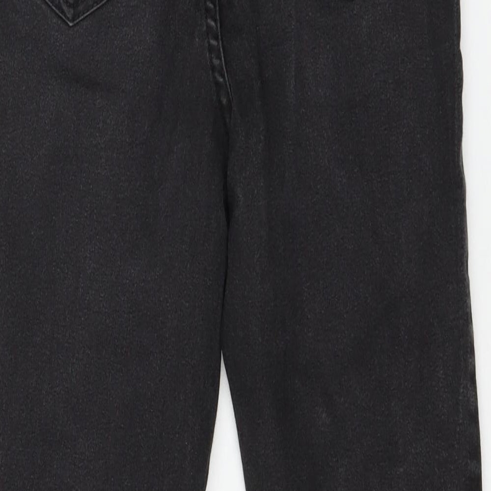 New Look Womens Grey  Denim Skinny Jeans Size 8 L23 in