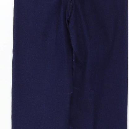 Miss Selfridge Womens Blue  Denim Skinny Jeans Size 8 L27 in