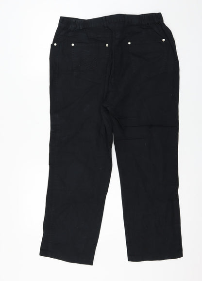 Berger du Nord Womens Black   Trousers  Size 32 in L26 in