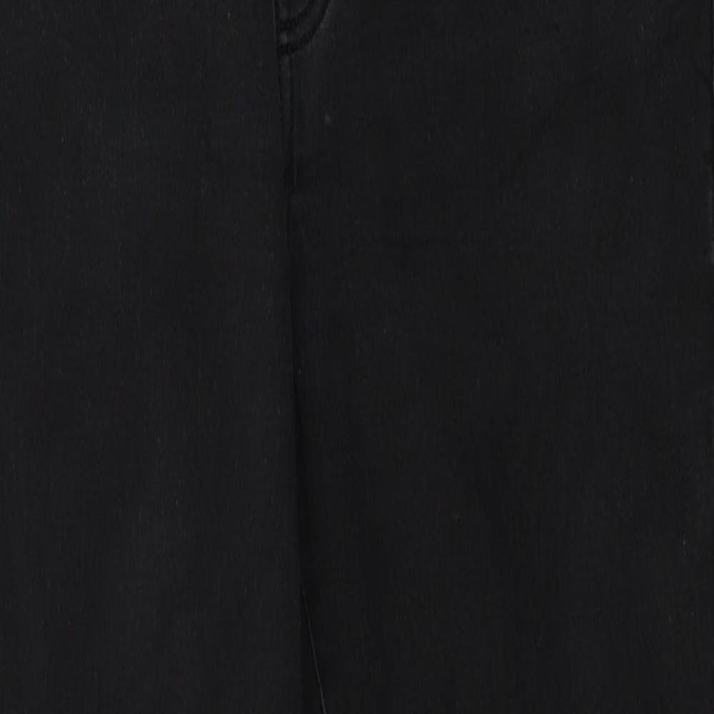 ESMARA Womens Black  Denim Jegging Jeans Size 12 L30 in