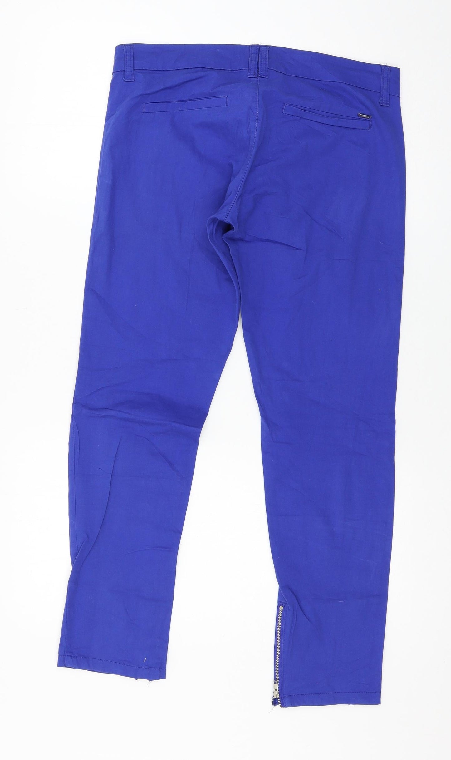 Chillin Womens Blue   Trousers  Size S L28 in