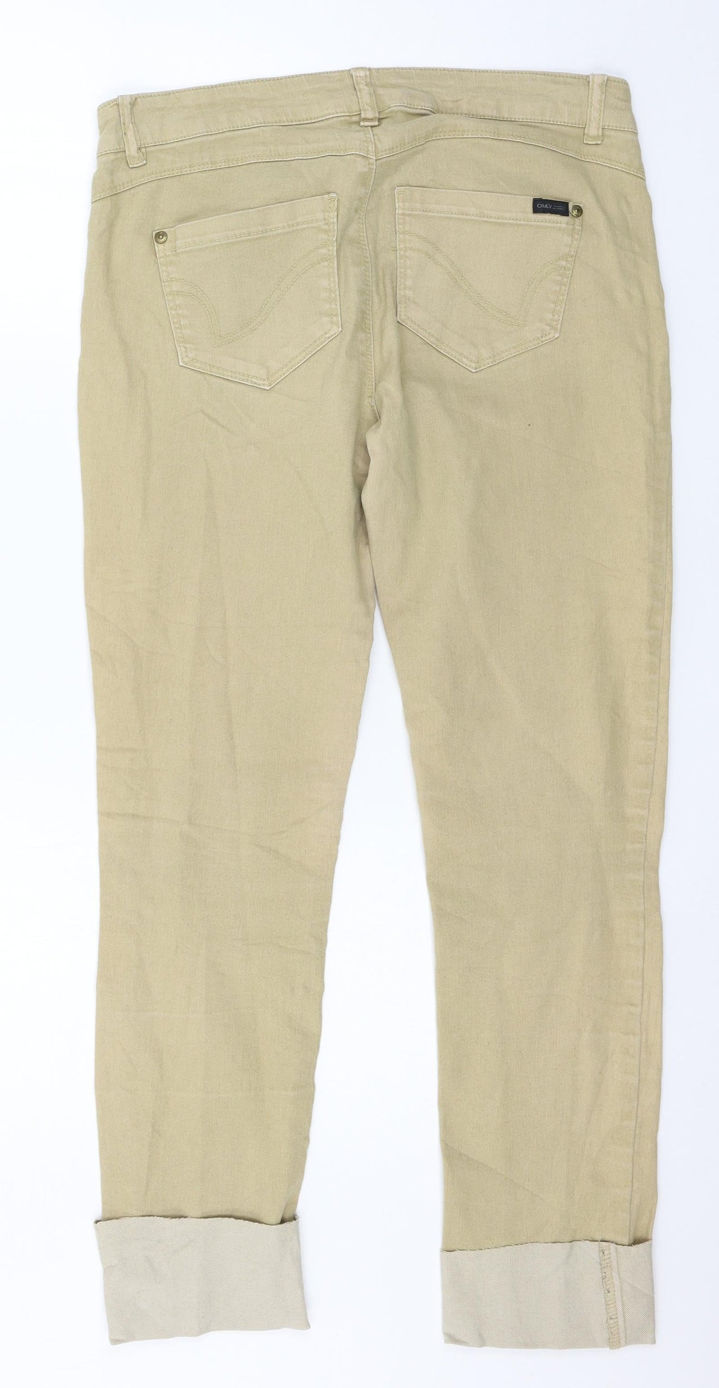 Only Womens Beige  Denim Skinny Jeans Size 32 in L28 in