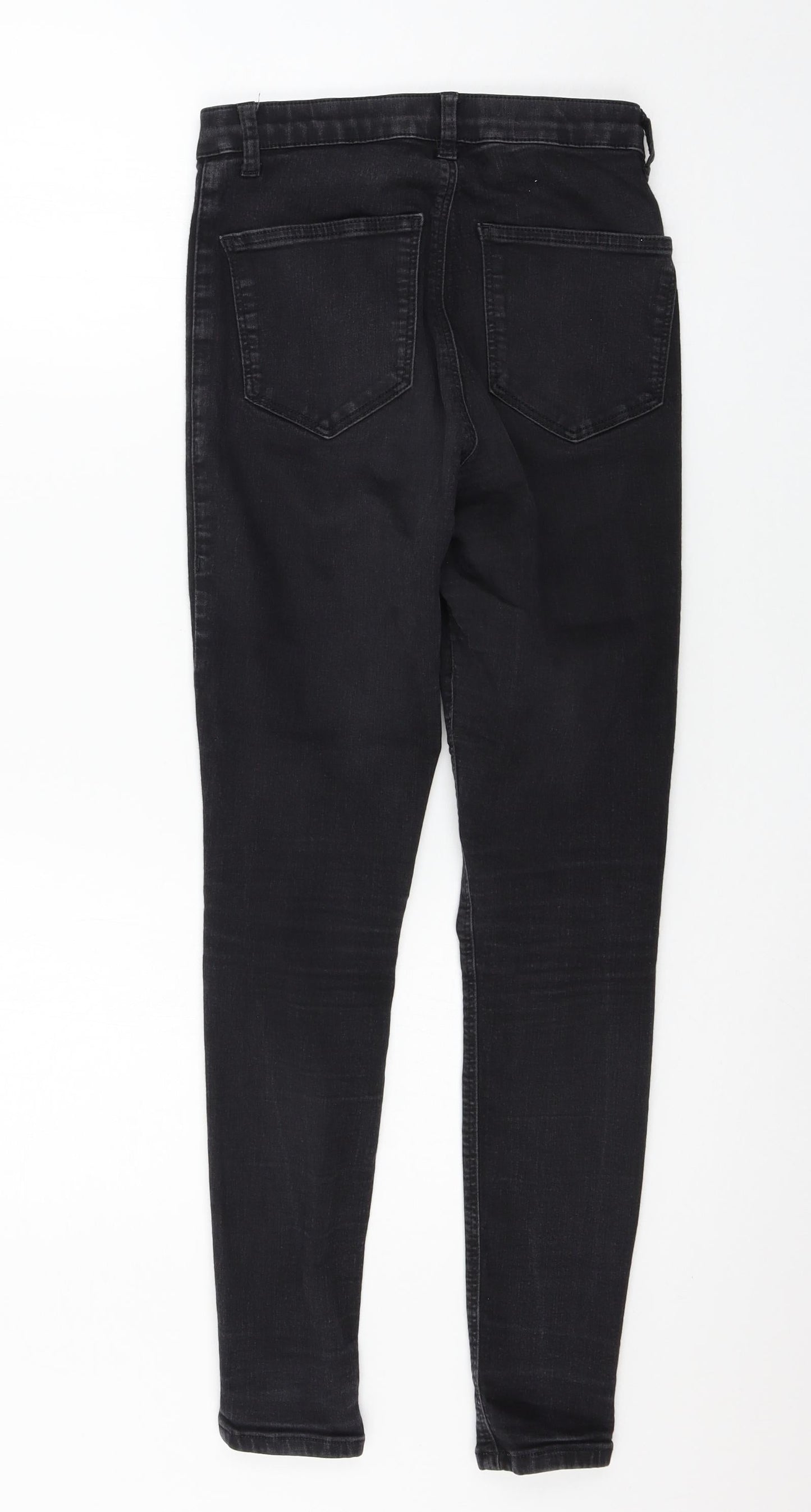 Topshop Womens Grey  Denim Skinny Jeans Size 26 in L32 in