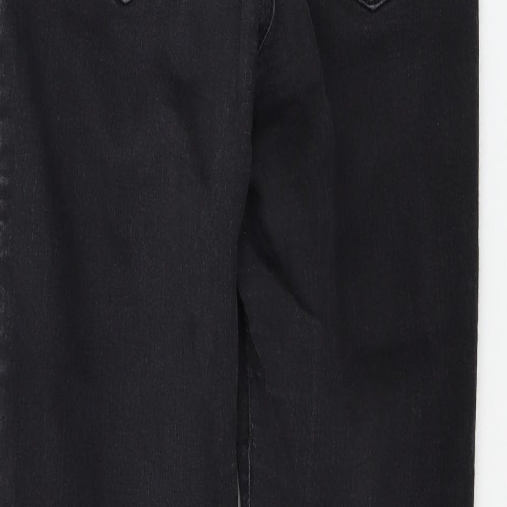 Topshop Womens Grey  Denim Skinny Jeans Size 26 in L32 in