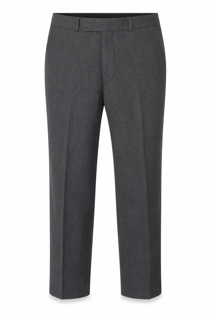 Mens UK Size 32 in George Regular Fit  Grey Trousers
