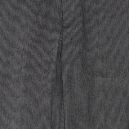 George Mens Grey Striped  Trousers  Size 32 in L29 in