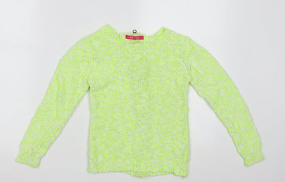Young Dimension Girls Green   Full Zip Jumper Size 8-9 Years