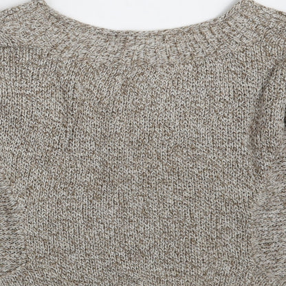 American Rag Cie Womens Brown   Pullover Jumper Size L