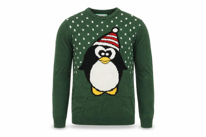 Cedarwood State Mens Green Polka Dot Pullover Jumper Size S - Seasonal Christmas Festive Holiday