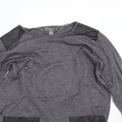 Primark Womens Grey   Pullover Jumper Size 12