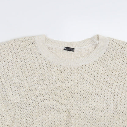 Laura Scott Womens Ivory   Pullover Jumper Size 18
