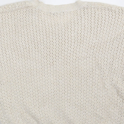 Laura Scott Womens Ivory   Pullover Jumper Size 18