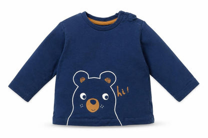 Matalan Girls Blue   Basic T-Shirt Size 6-9 Months