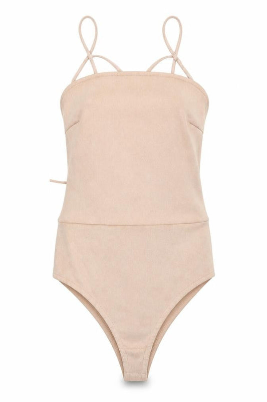 Womens UK Size 10 In the Style One-Piece Pink Bodysuit