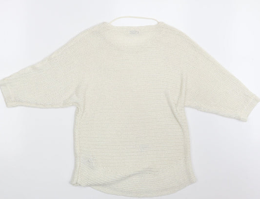 Damart Womens Ivory   Pullover Jumper Size 10