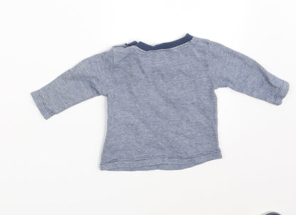 Mothercare Baby Blue   Basic T-Shirt Size 0-3 Months