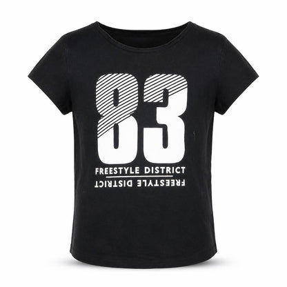H&M Girls Black   Basic T-Shirt Size 10-11 Years