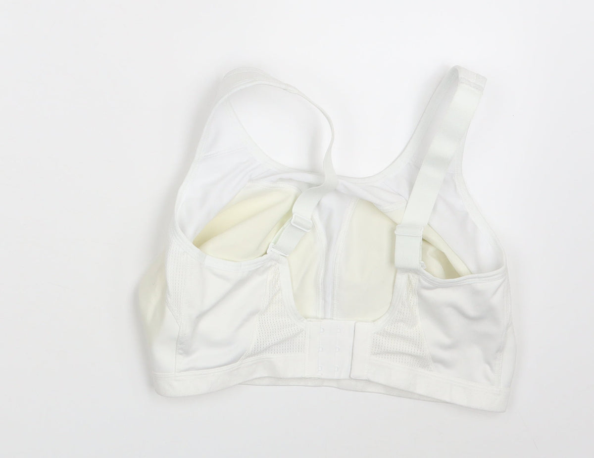 M&S Womens Ivory   Cropped Tank Size 10