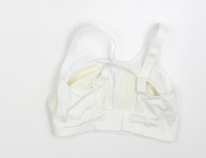M&S Womens Ivory   Cropped Tank Size 10