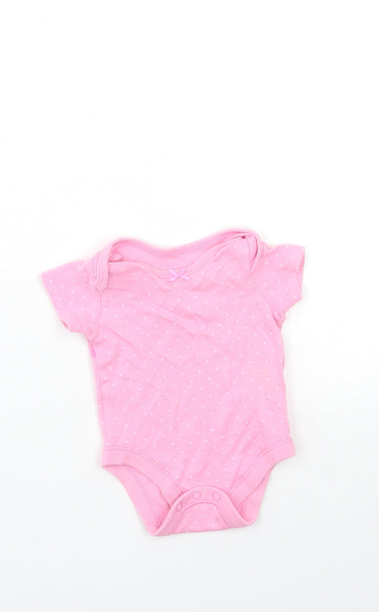 F&F Baby Pink   Babygrow One-Piece Size 0-3 Months