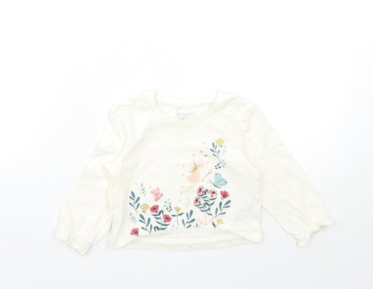 Primark Baby White   Basic T-Shirt Size 12-18 Months