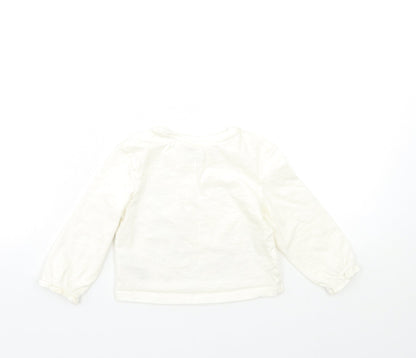 Primark Baby White   Basic T-Shirt Size 12-18 Months