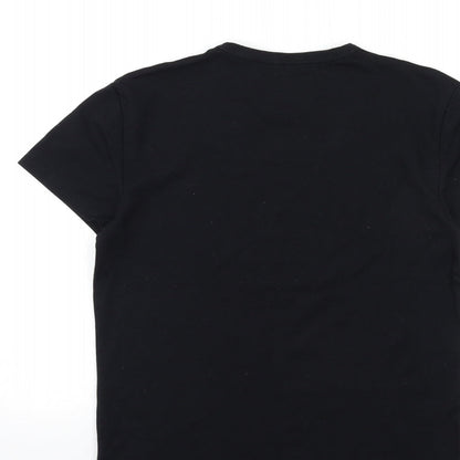 Primark Womens Black   Basic T-Shirt Size S
