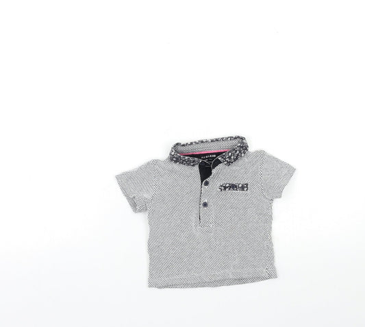 Primark Baby Grey   Basic Polo Size 6-9 Months