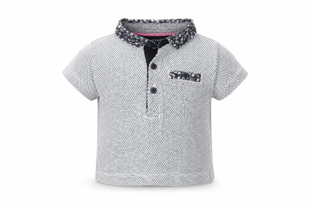 Primark Baby Grey   Basic Polo Size 6-9 Months