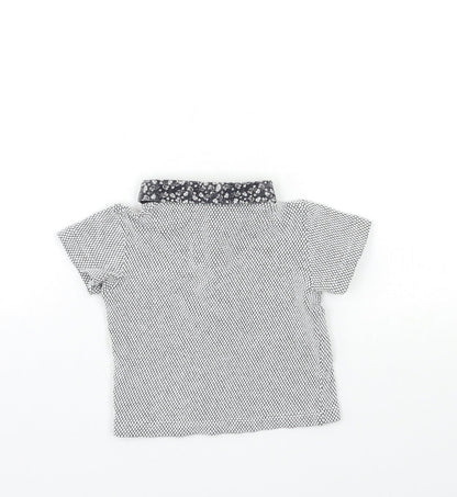 Primark Baby Grey   Basic Polo Size 6-9 Months