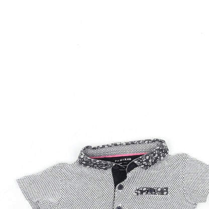 Primark Baby Grey   Basic Polo Size 6-9 Months