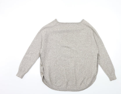 Preworn Womens Brown  Knit Pullover Jumper Size M