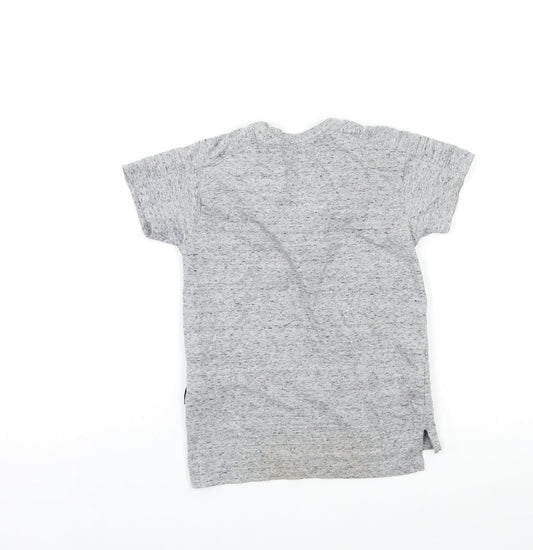 Primark Boys Grey   Basic T-Shirt Size 5-6 Years
