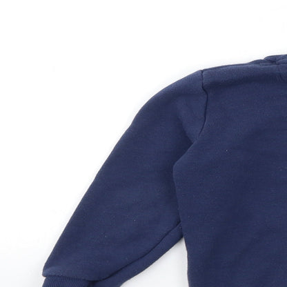 Primark Girls Blue   Pullover Sweatshirt Size 6-7 Years