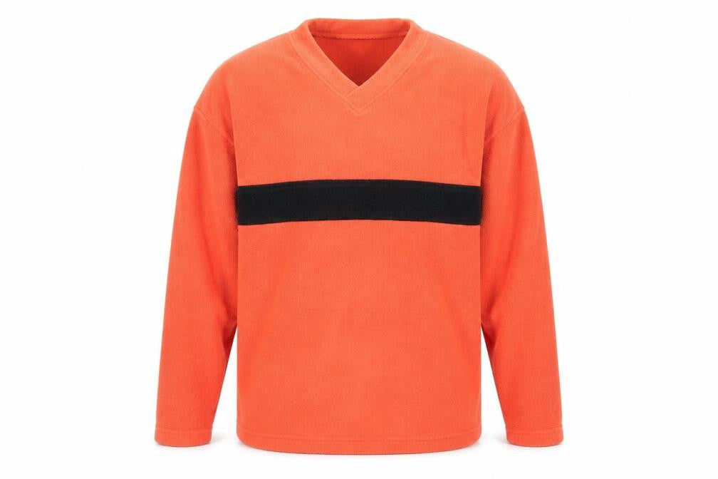 Mens UK Size L Oak valley Orange Pullover Jumper