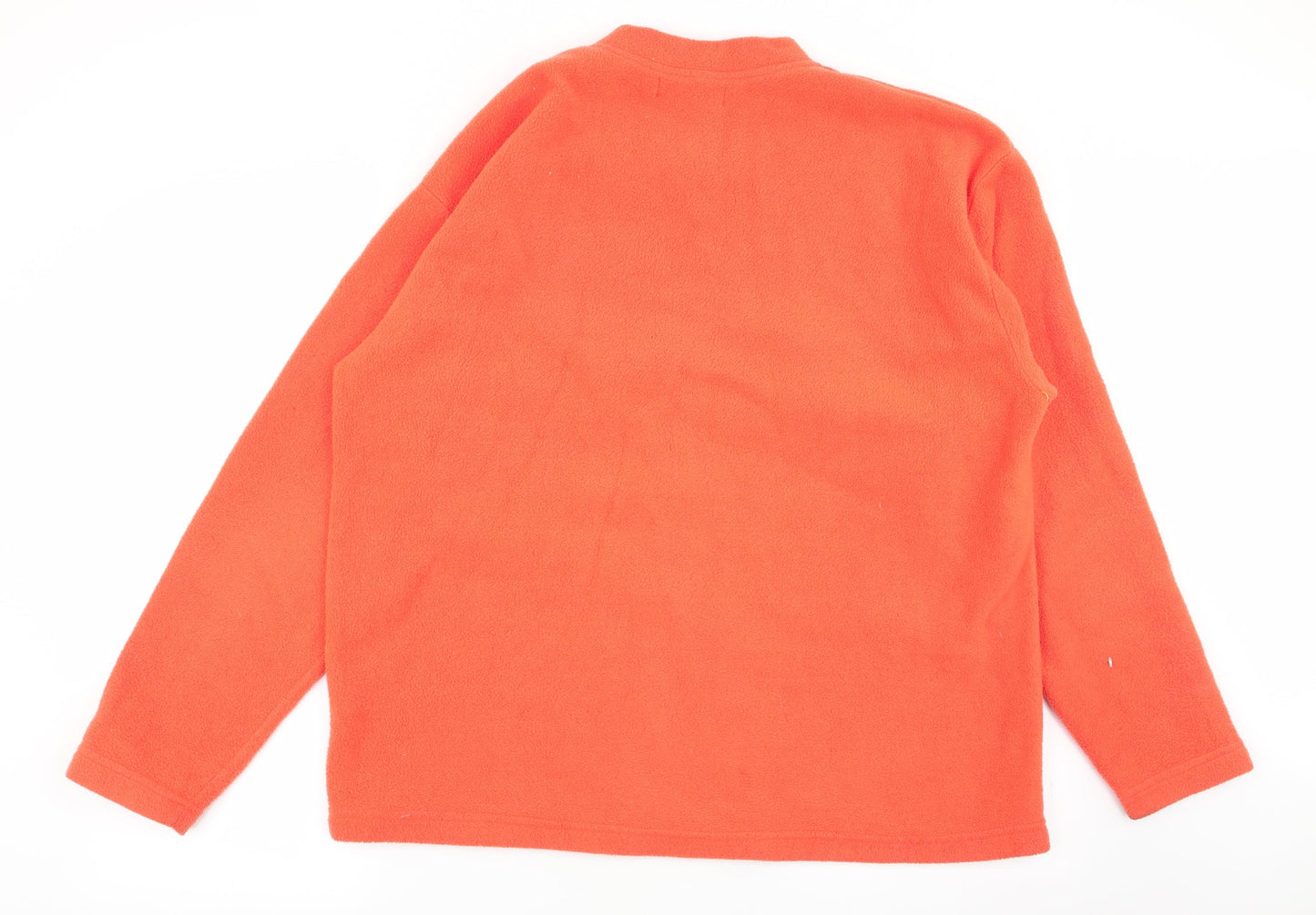 Oak valley Mens Orange   Pullover Jumper Size L