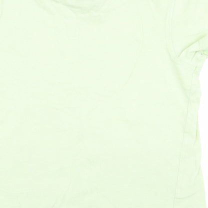Asda George Boys Green   Basic T-Shirt Size 5-6 Years