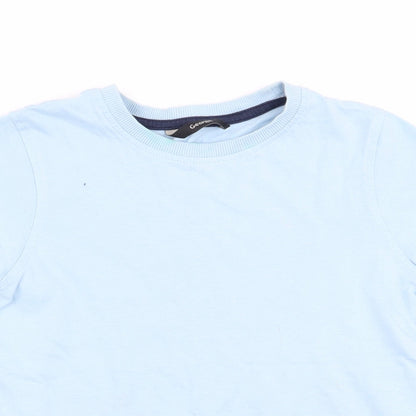 Asda George Boys Blue   Basic T-Shirt Size 5-6 Years