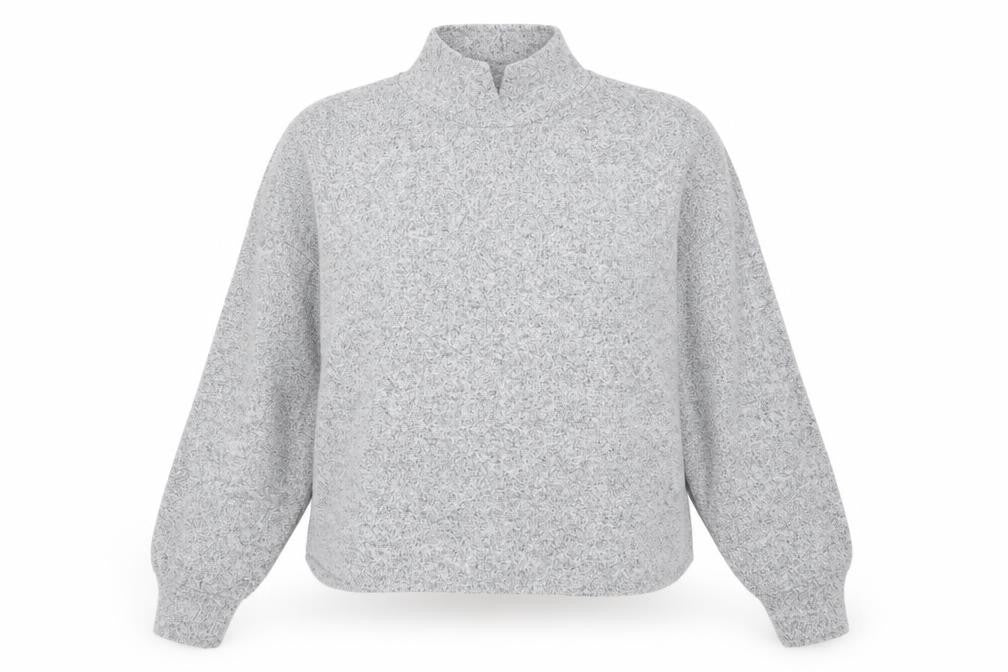 Womens UK Size M New Look Grey Pullover Jumper