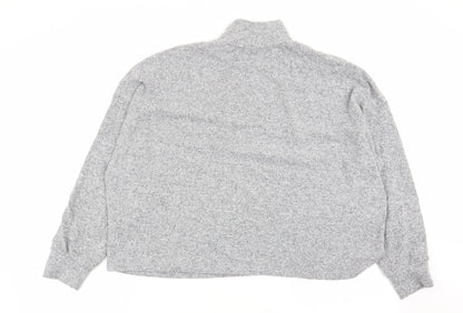 Womens UK Size M New Look Grey Pullover Jumper