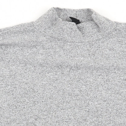 Womens UK Size M New Look Grey Pullover Jumper