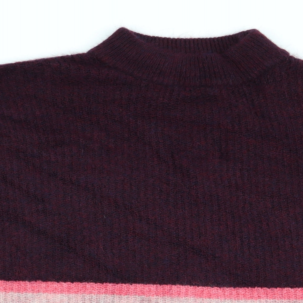 Asda George Womens Multicoloured Striped  Pullover Jumper Size XL